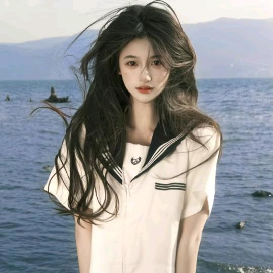 蓝白花