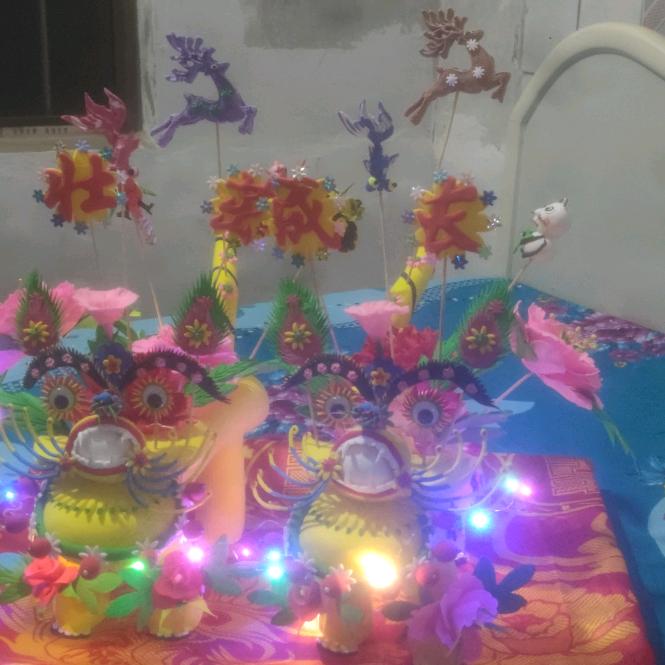 牡丹花订做花馍