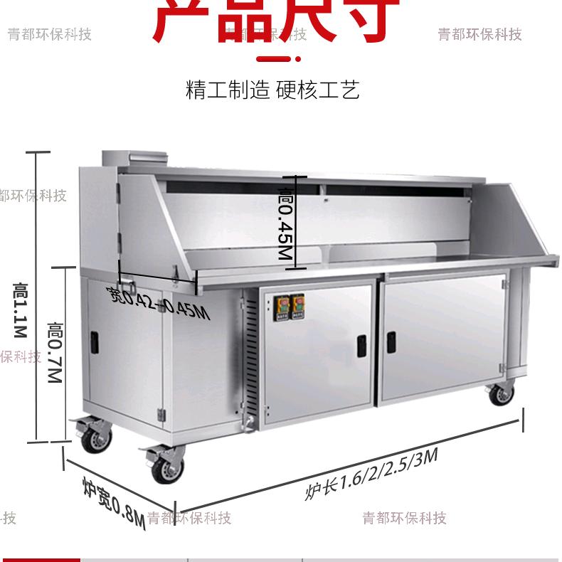 金钏环保烧烤设备工厂店