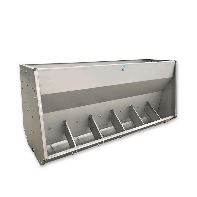 霸牧猪用不锈钢料槽厂