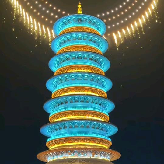 牵着一头猪逛街去