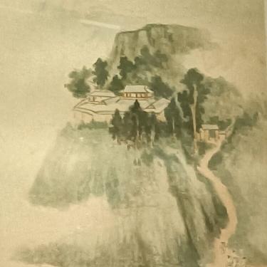 葉随风落
