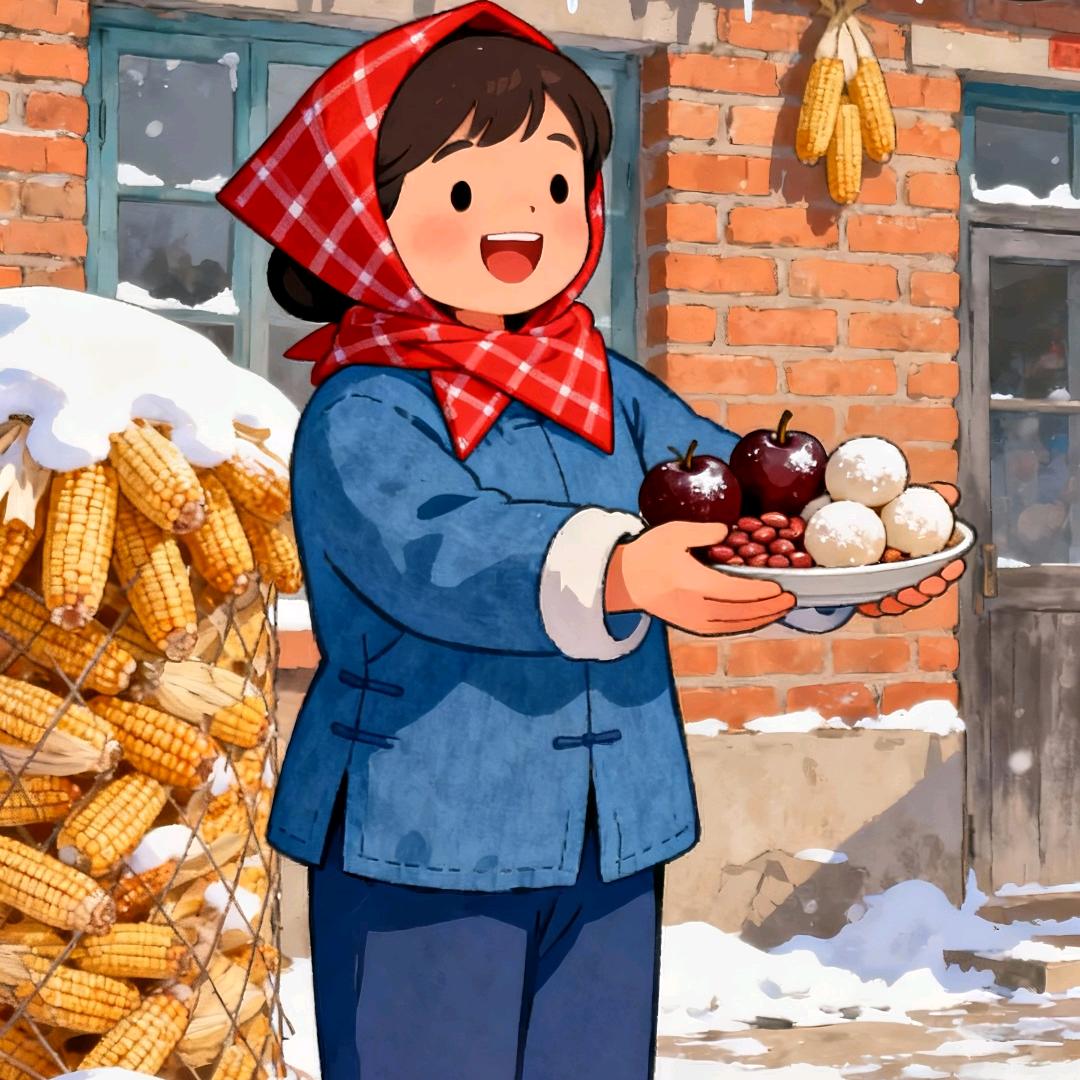 东北的冬刮西北风