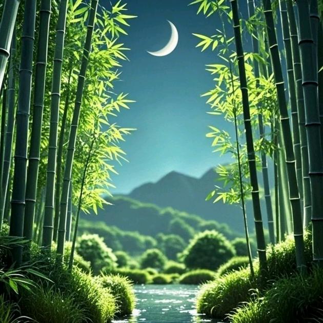 竹影清风