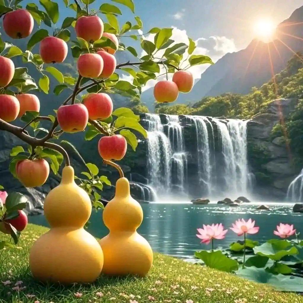树上向日葵