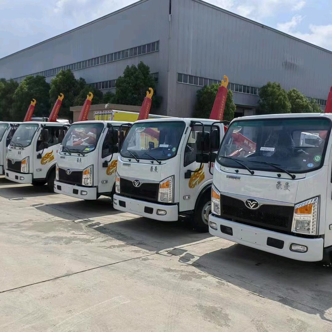 环卫车.勾臂落地车