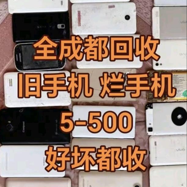 回收旧手机旧电脑照相机