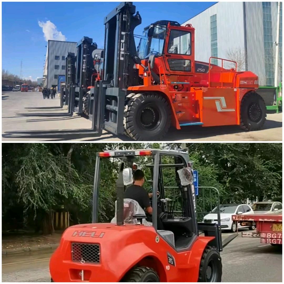 大小高低四驱越野叉车租赁