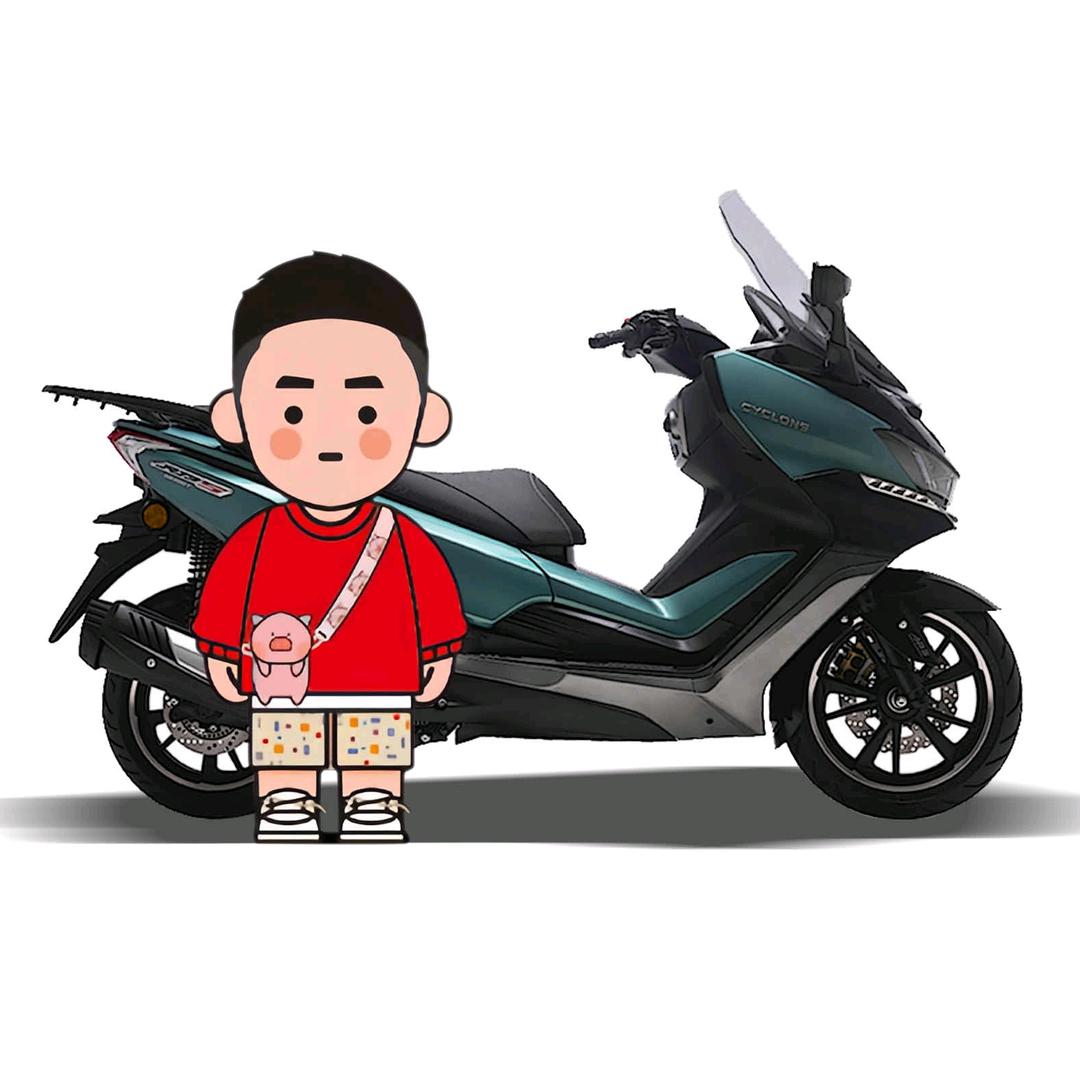 冬哥骑摩托