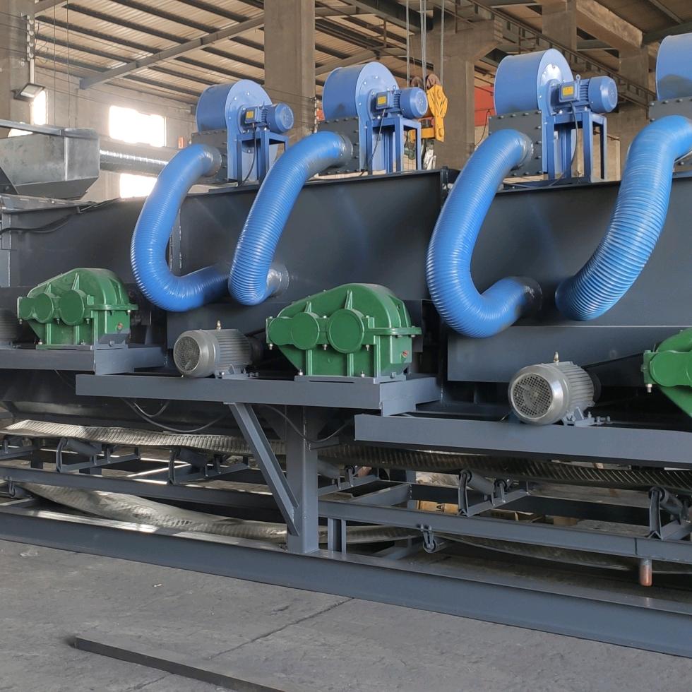 建筑垃圾分拣设备，垃圾风选机，山诚机械