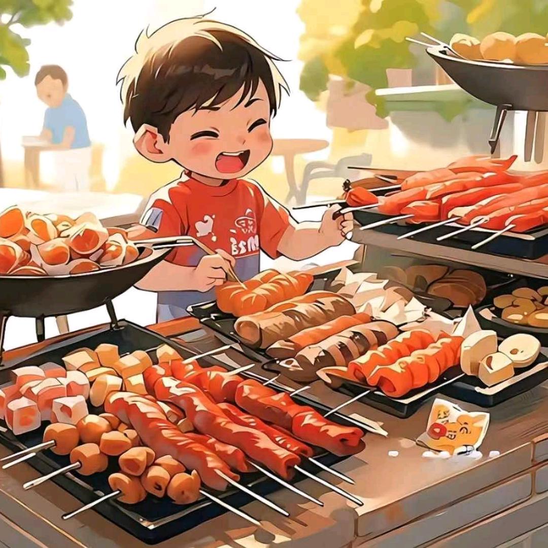 嘎嘎香秘制烤串🤔
