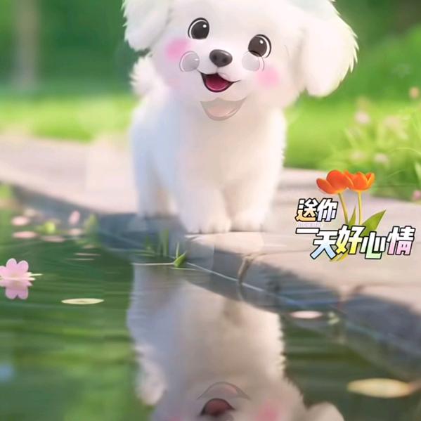 开心的小猪