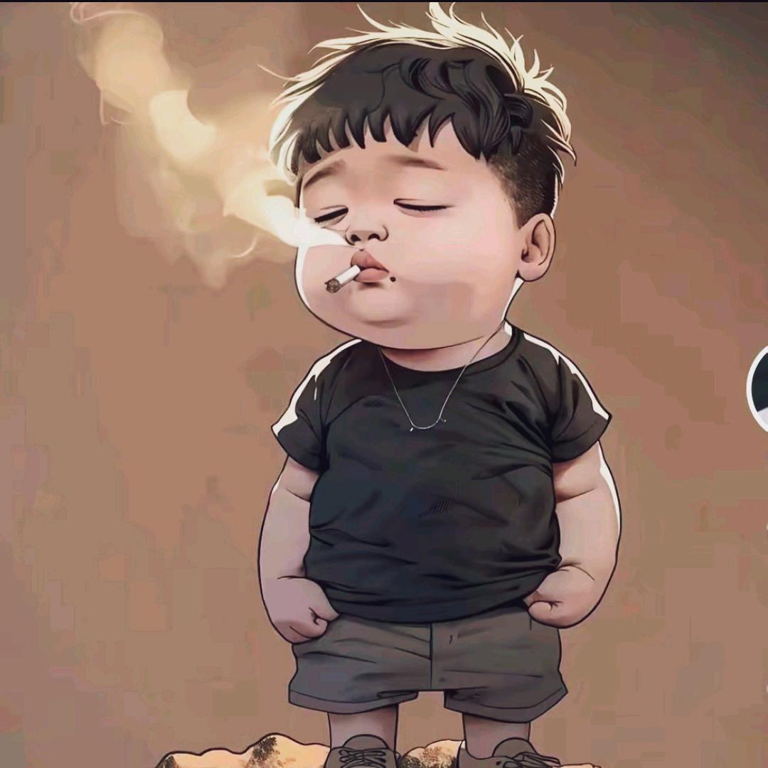 小时候可坏了