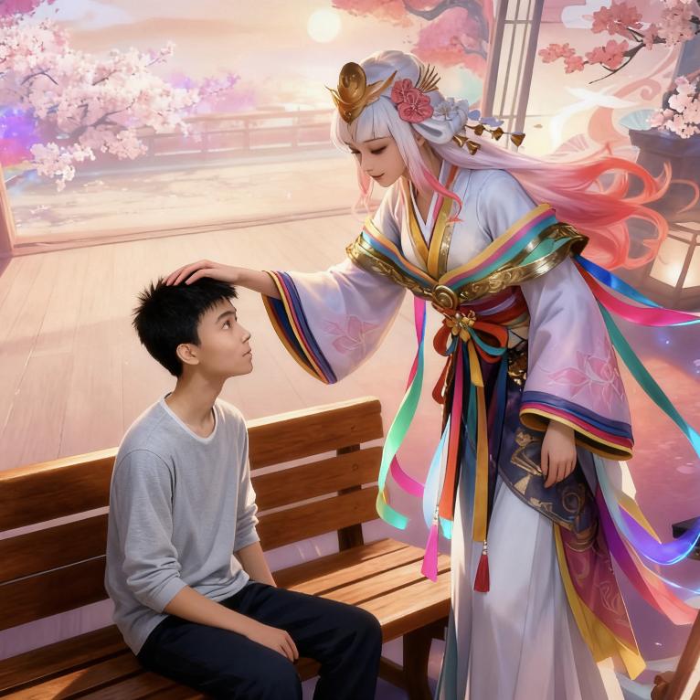 我向上天祈祷天赋回应的是我九岁天真且自信