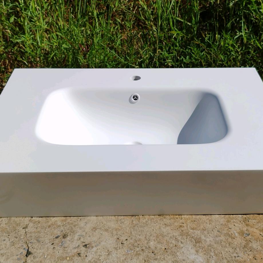 可丽耐通体材质一体盆