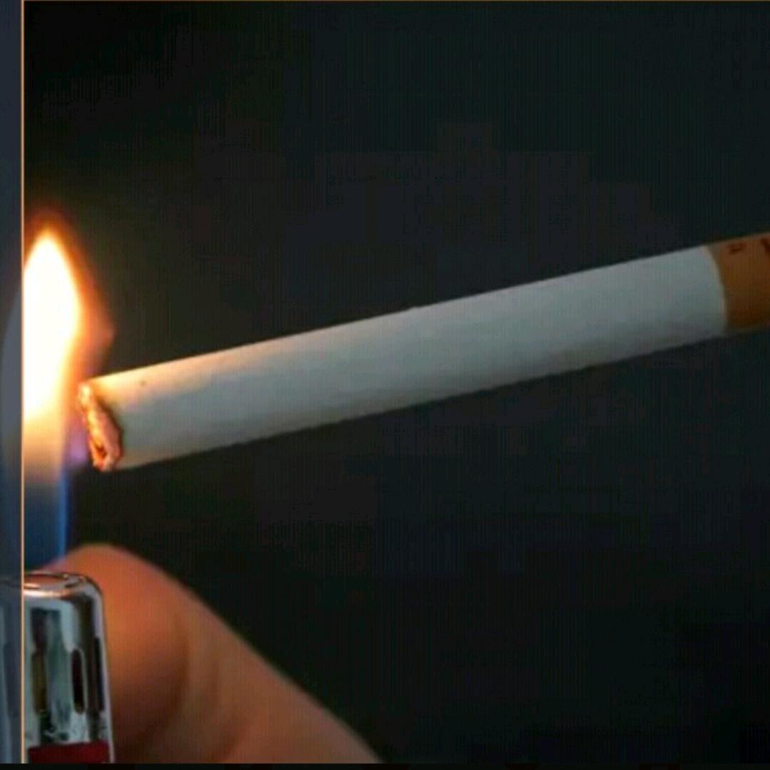 点燃一根烟