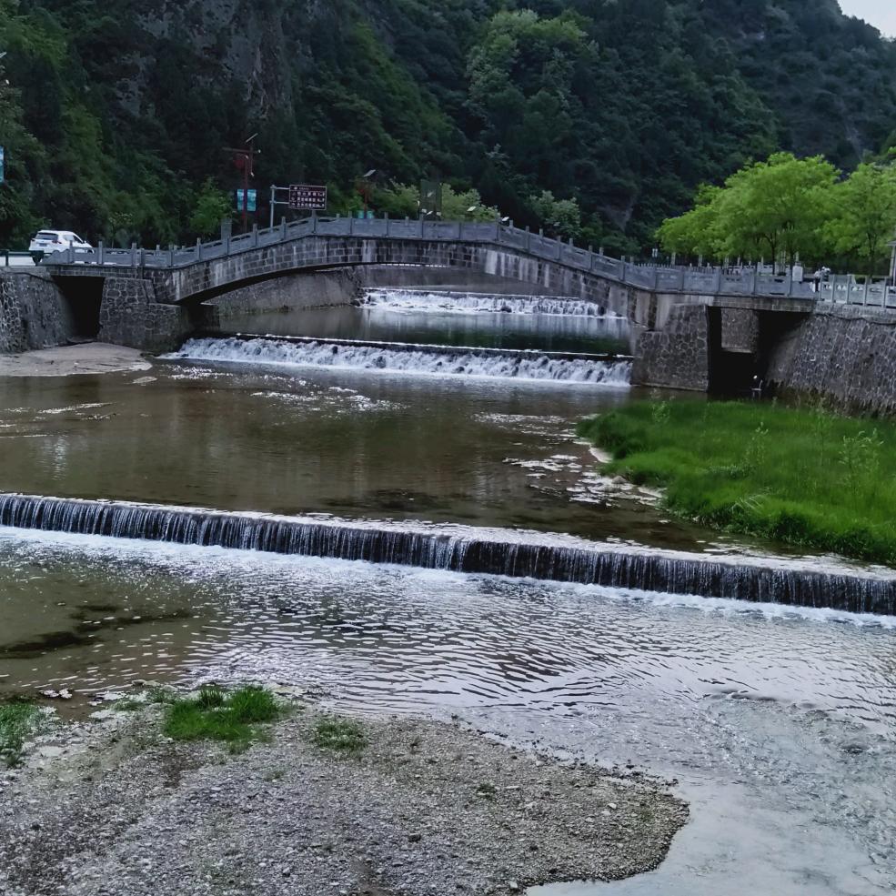 雨后的彩虹。