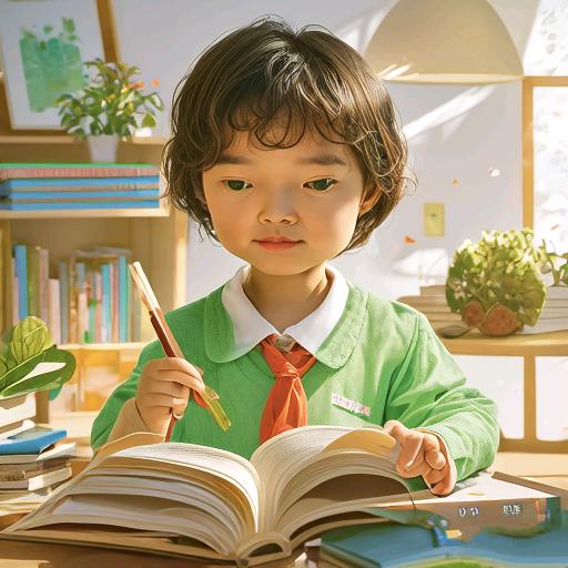 大姐二妹爱读书