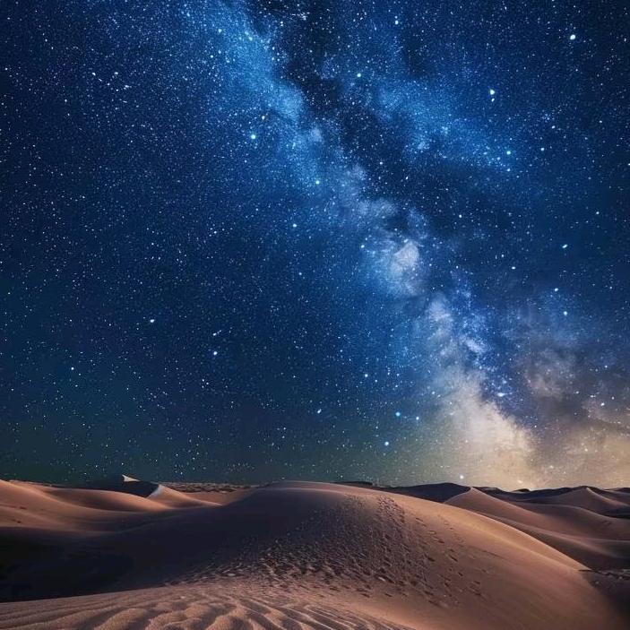 山间繁星