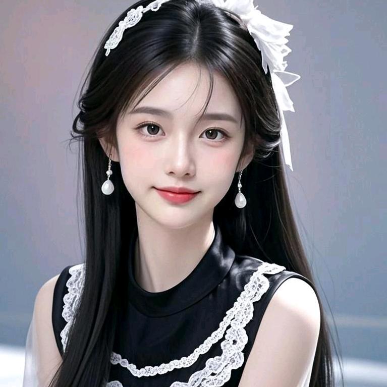 可爱的小美女