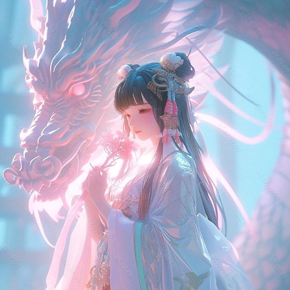 龙行龘龘头像