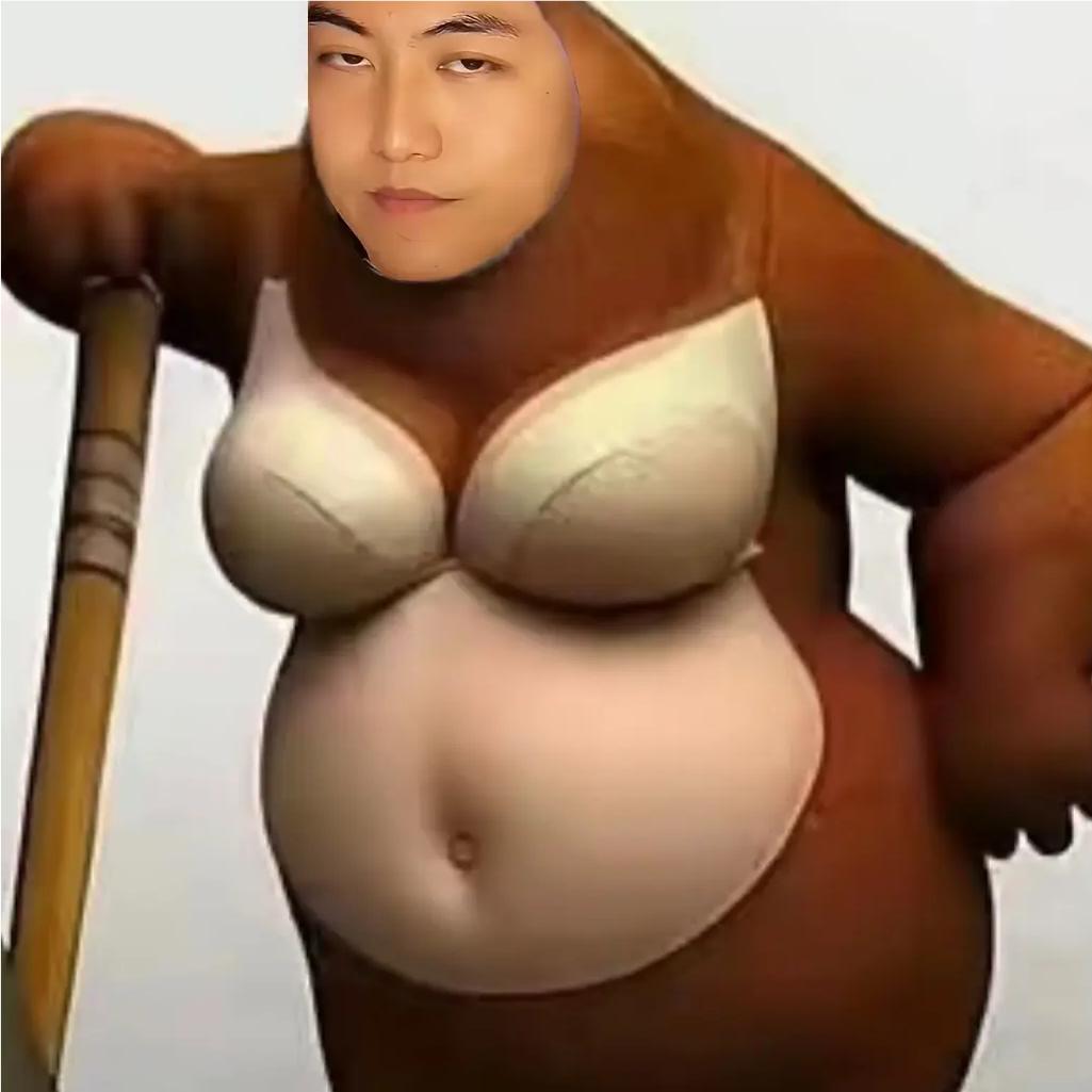 吃饭的那条狗。