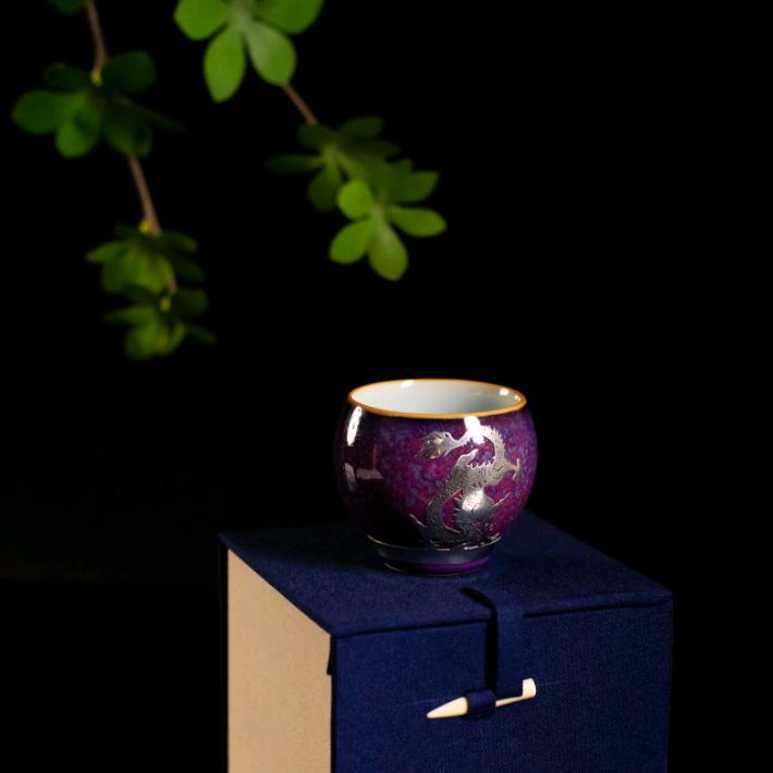 威海锡镶茶具