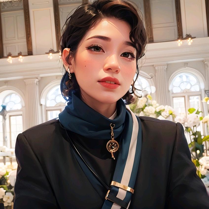 （京剪女发型师）萍