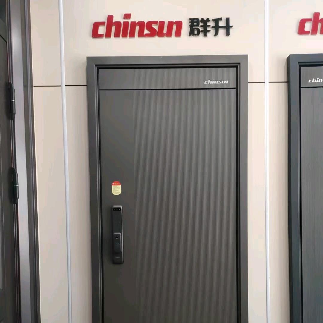 群升安全门凯迪仕指纹锁