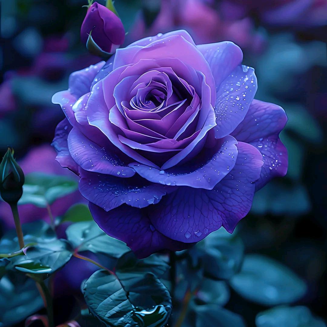 紫色玫瑰