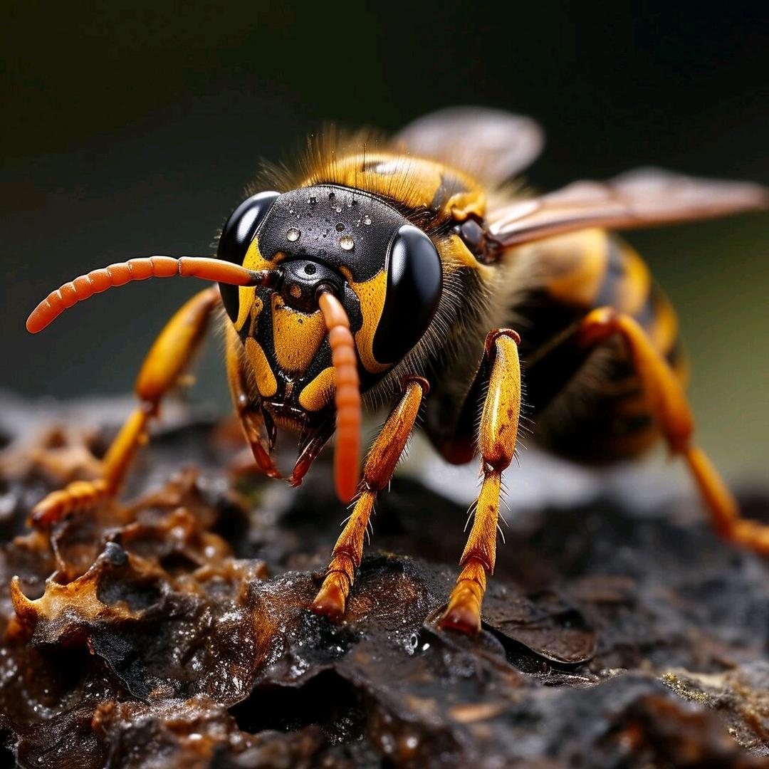 九湾河观光园的兵胡蜂养殖