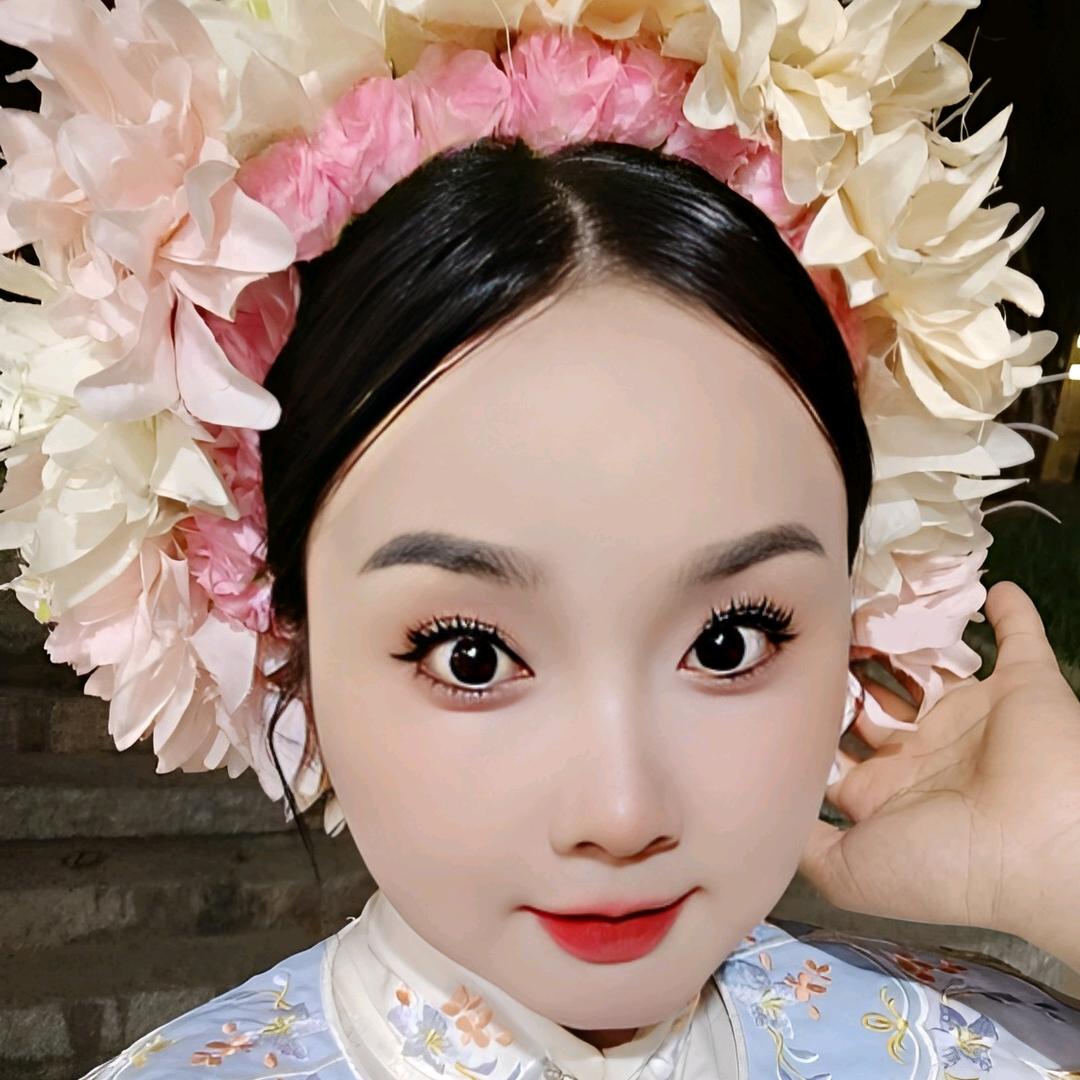 我有一个单眼皮儿