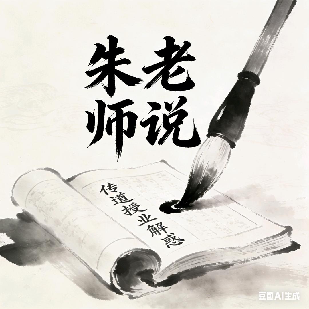 师说，朱老师说