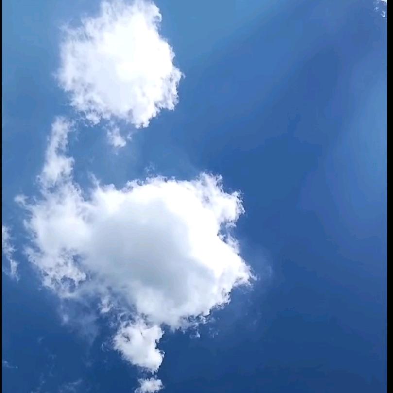 白云飘过