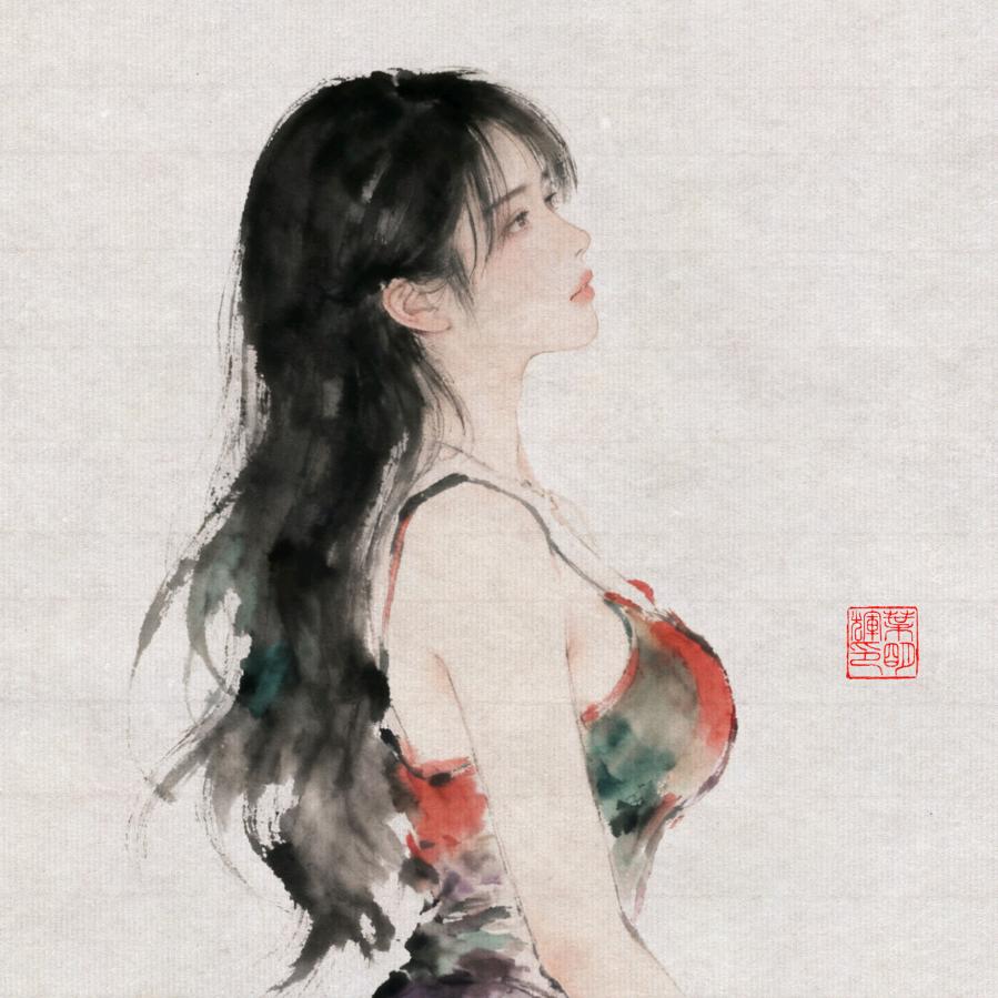 落墨