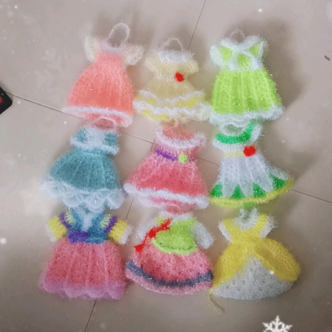 韩国刷碗巾编织