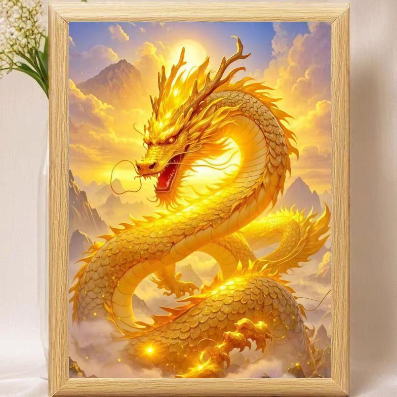 金龙盘柱