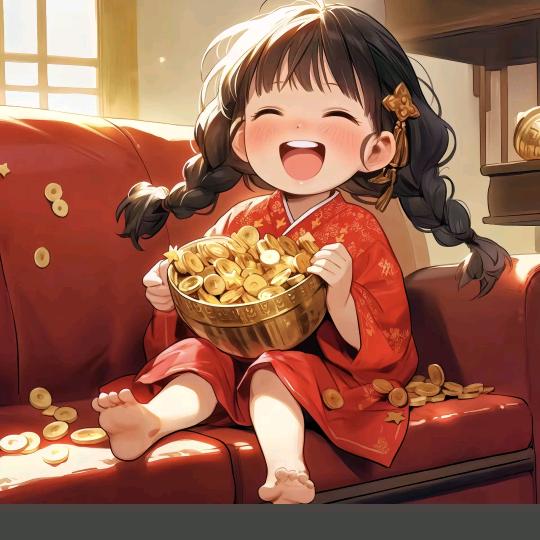 财源滚滚的锦鲤小富婆