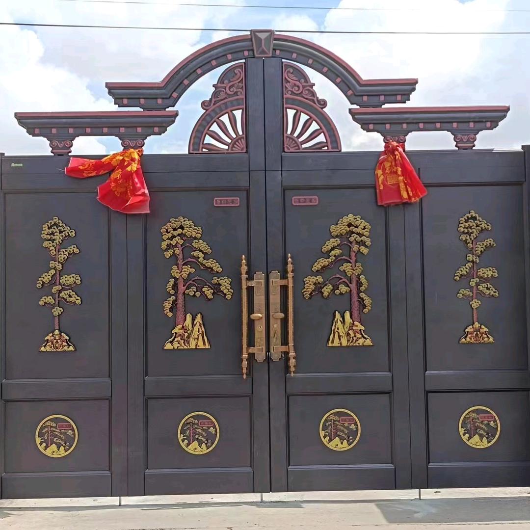 宁夏京茂金属农村大门