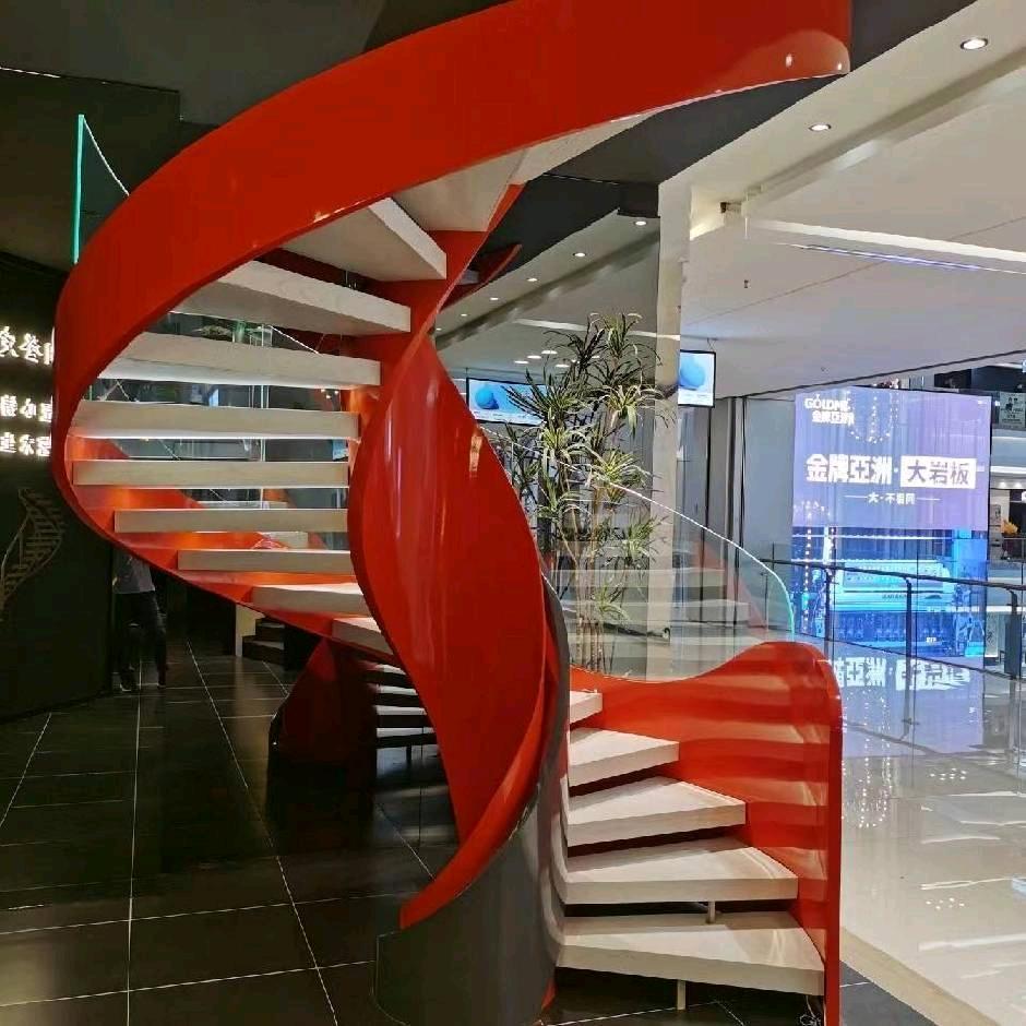 钢板楼梯喷漆（王哥涂装团队）