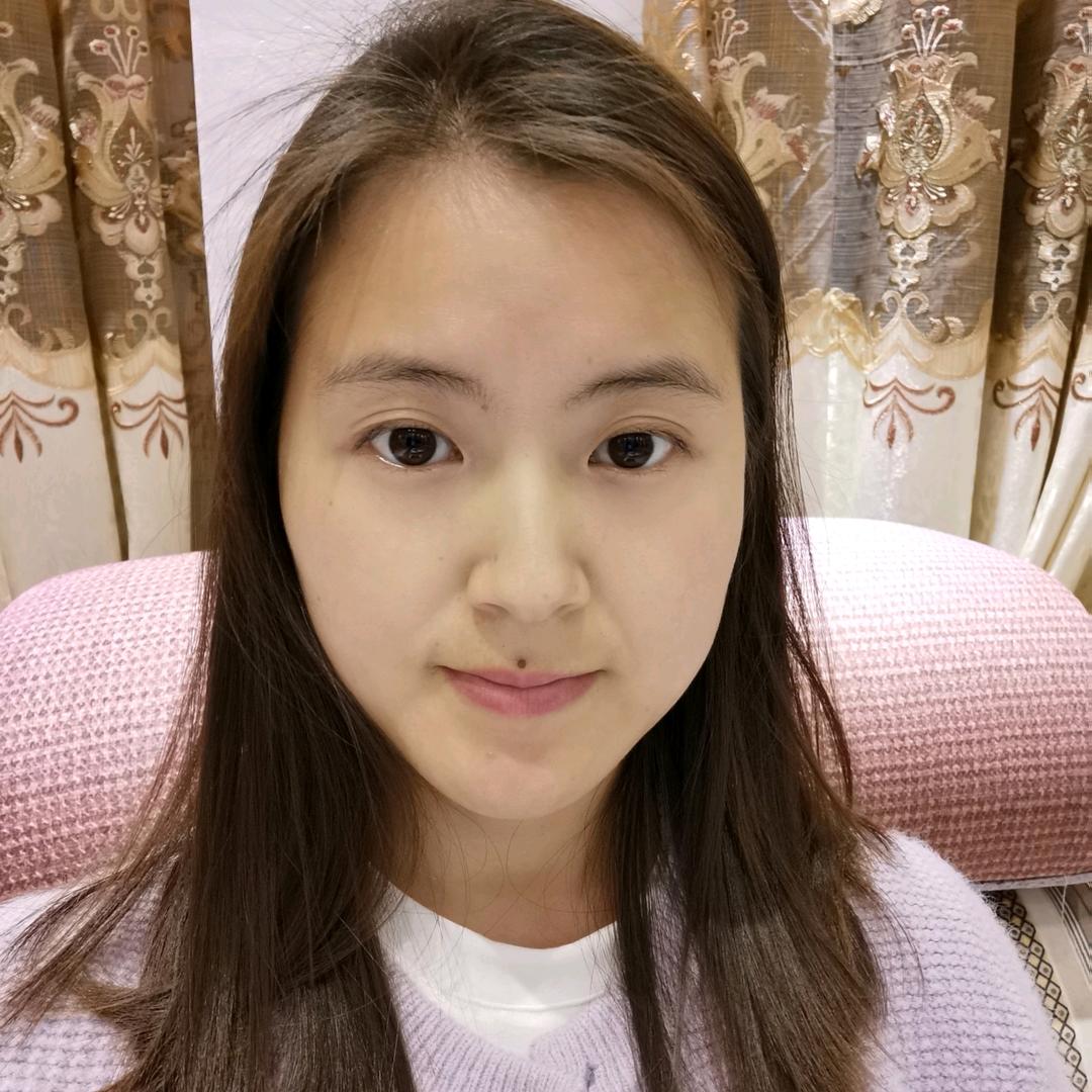 小颖收头发