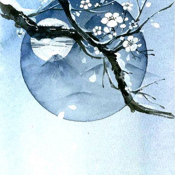 凭栏听雨
