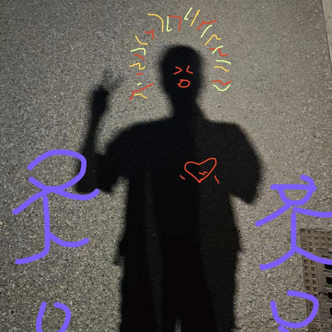 一只瘦头鱼