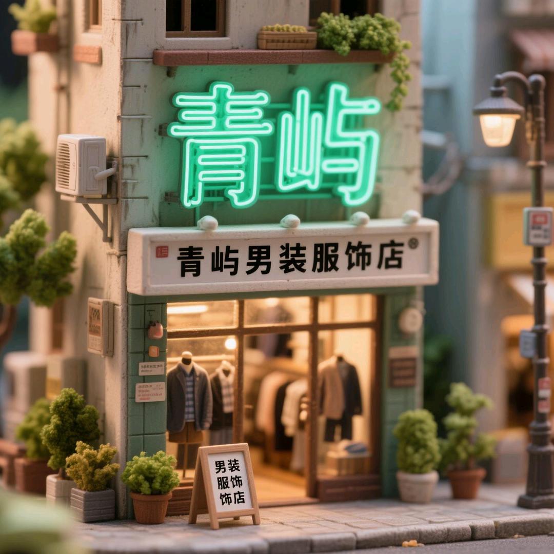 青屿男装服饰店