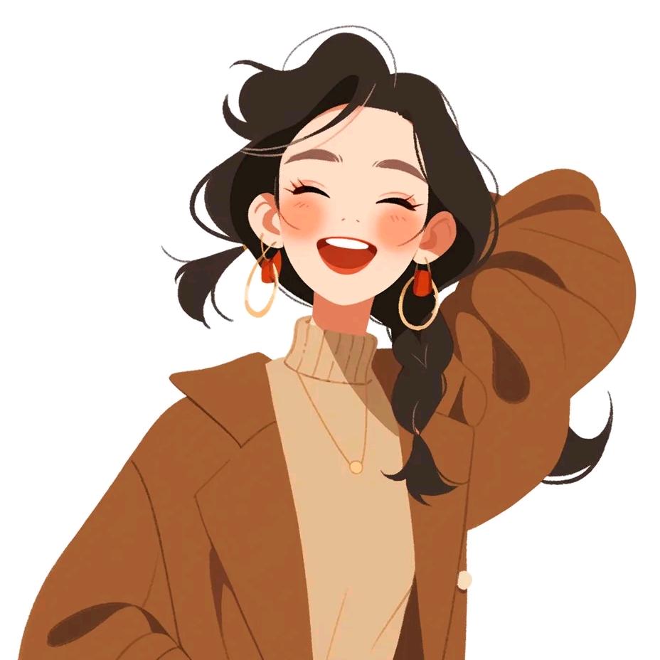 笑里笑气的女子