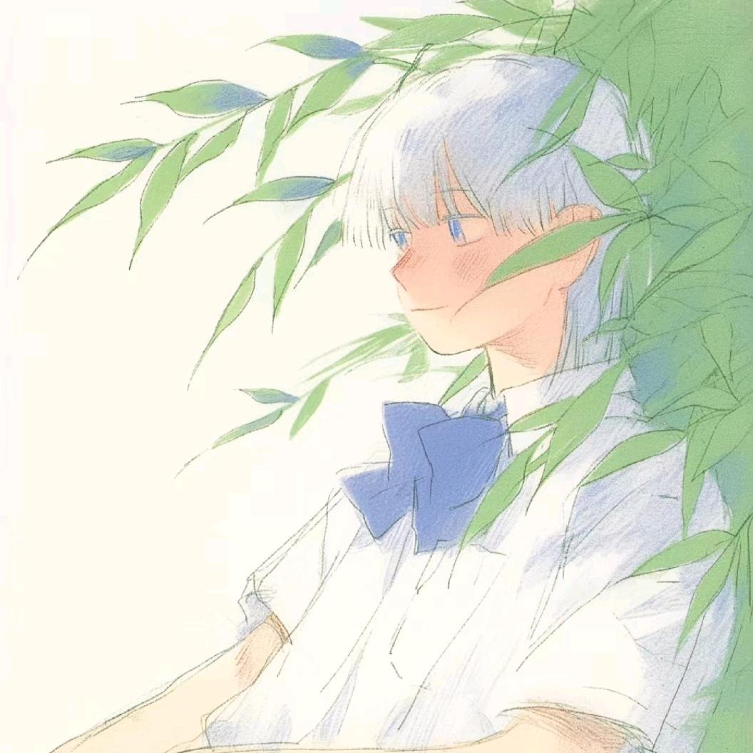 独木秋蓝