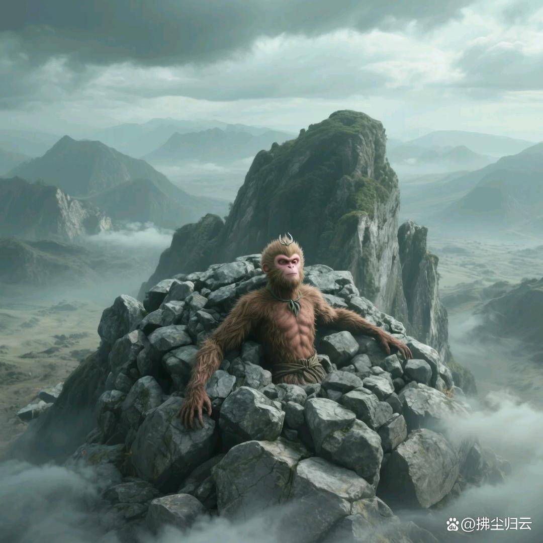 压在山下的猴子