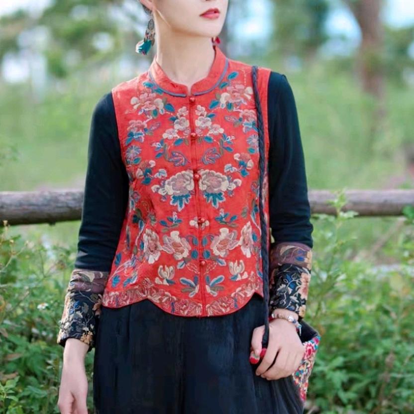 原创文艺棉麻女装