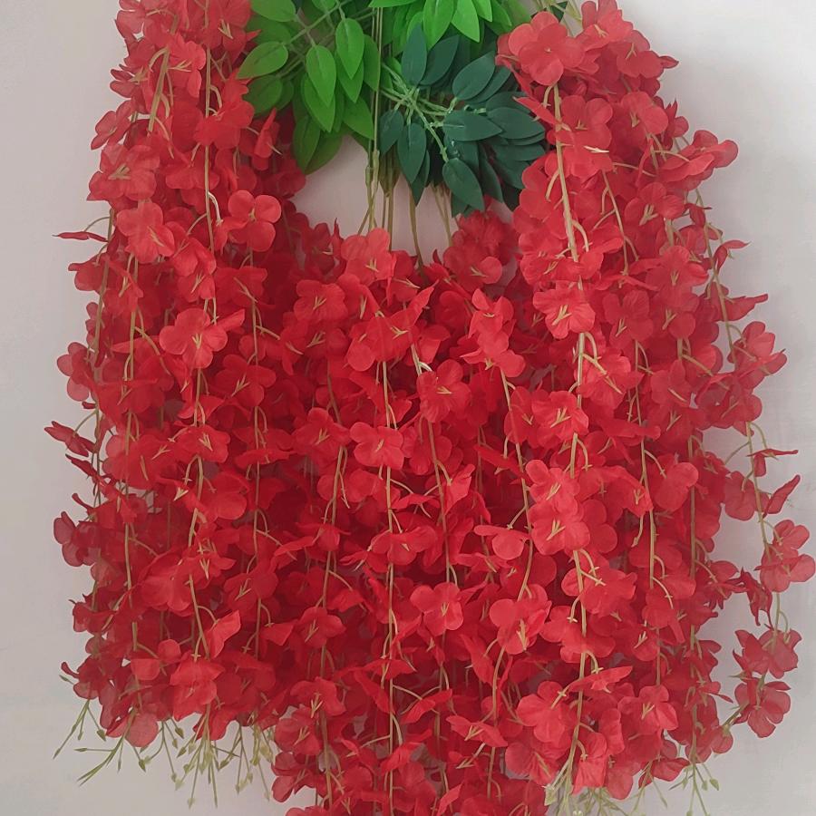 加密仿真紫藤豆花