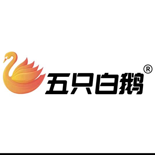 五只白鹅工厂直播间